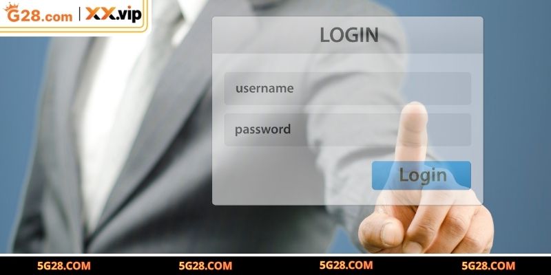 Hội viên vào web chính thống để đăng nhập G28